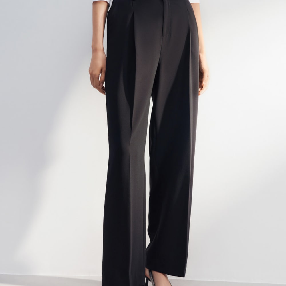 G2000 Stretchhose mit lockerem, geradem Bein