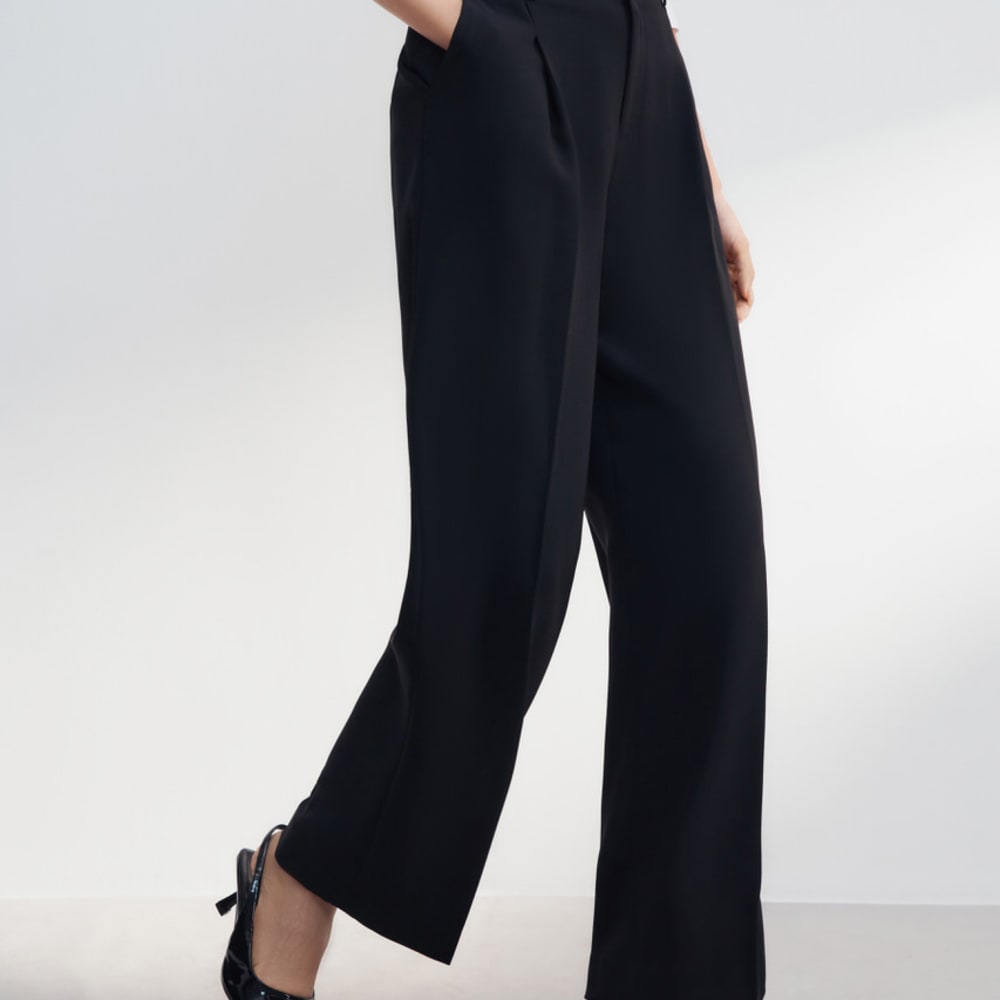 G2000 Stretchhose mit lockerem, geradem Bein