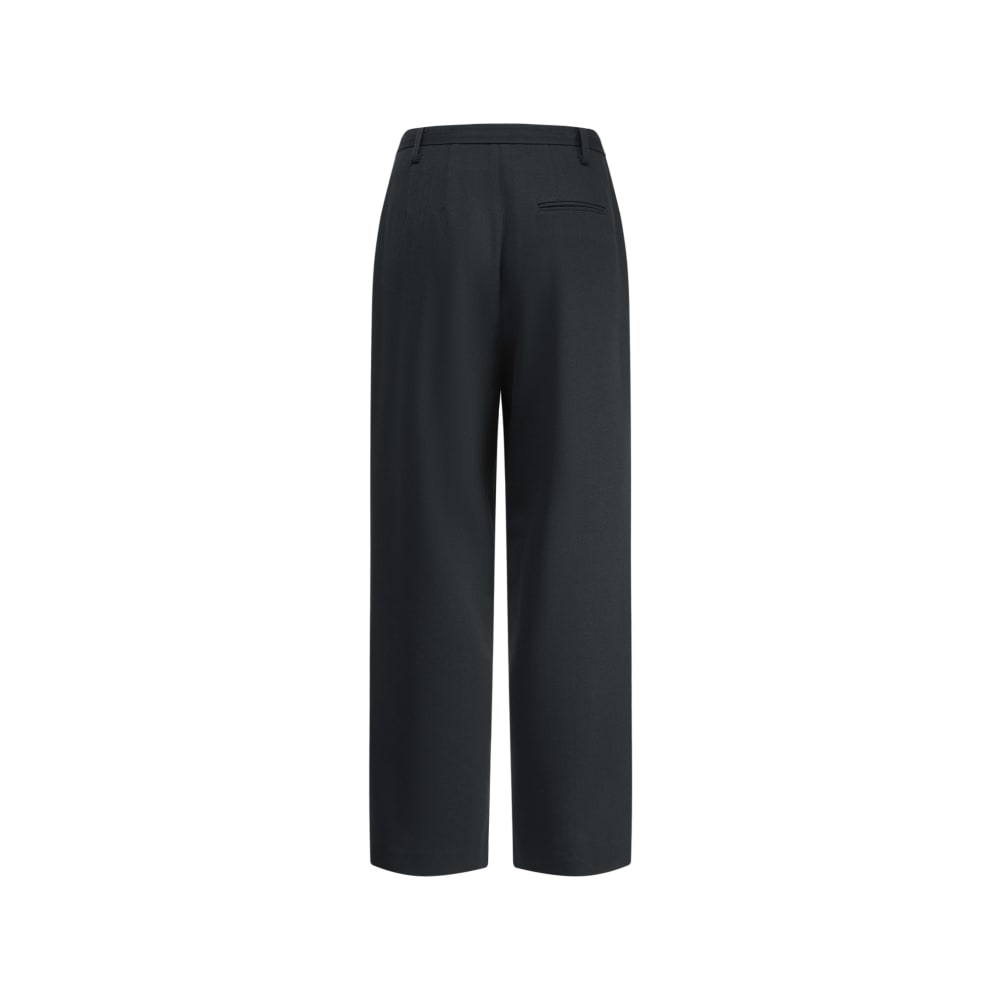 G2000 Herringbone High Waist Ankle Taper Pants With Belt · v2