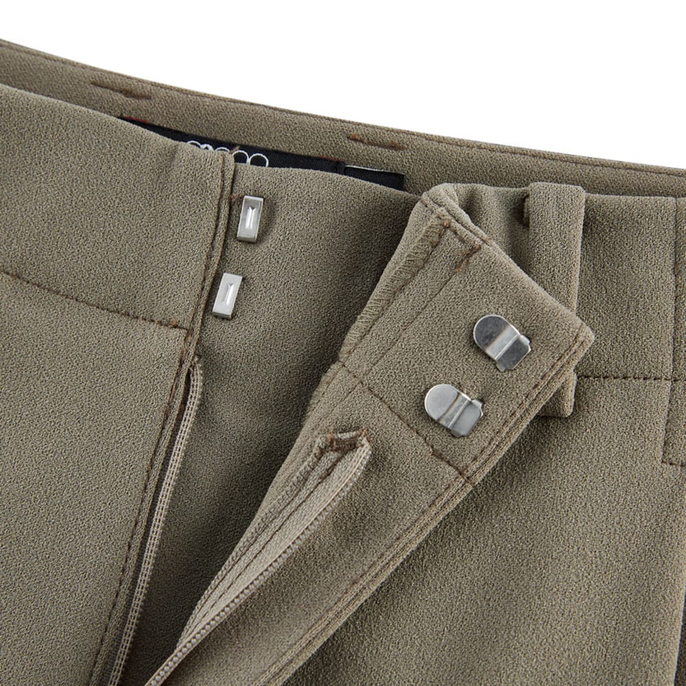 G2000 Pantaloni regolari a gamba dritta in maglia crepe con cintura