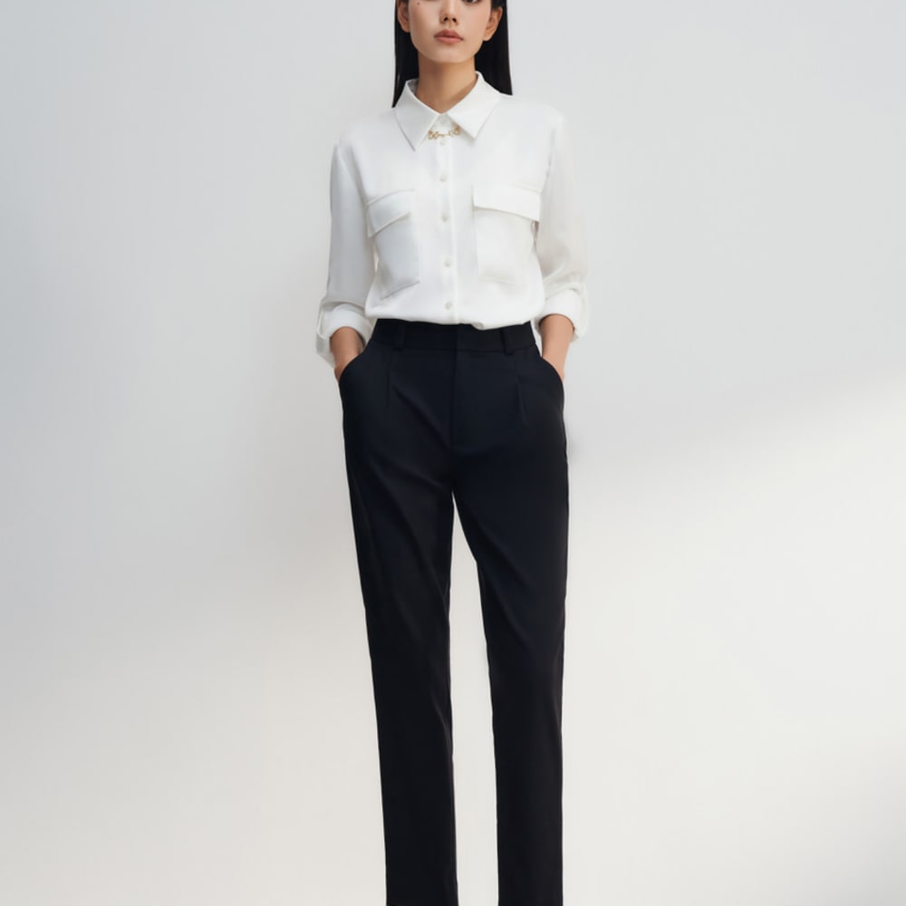G2000 Cotton Blend Cigarette Pants