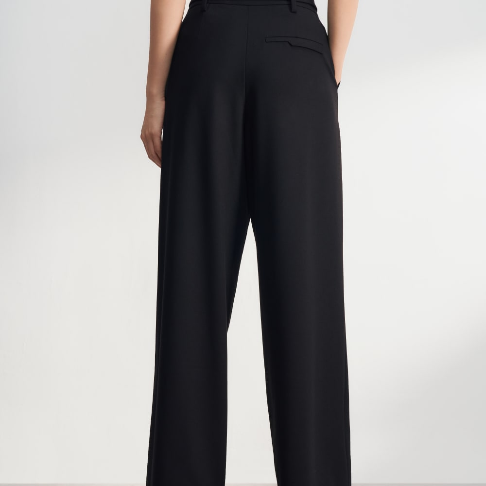 Pantalon large avec ceinture G2000