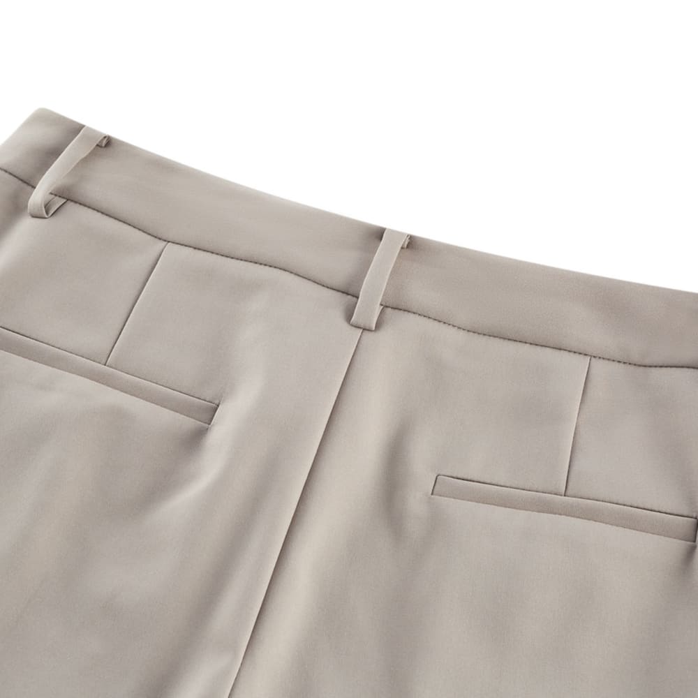 G2000 Cotton Blend Cropped Skinny Pants With Belt