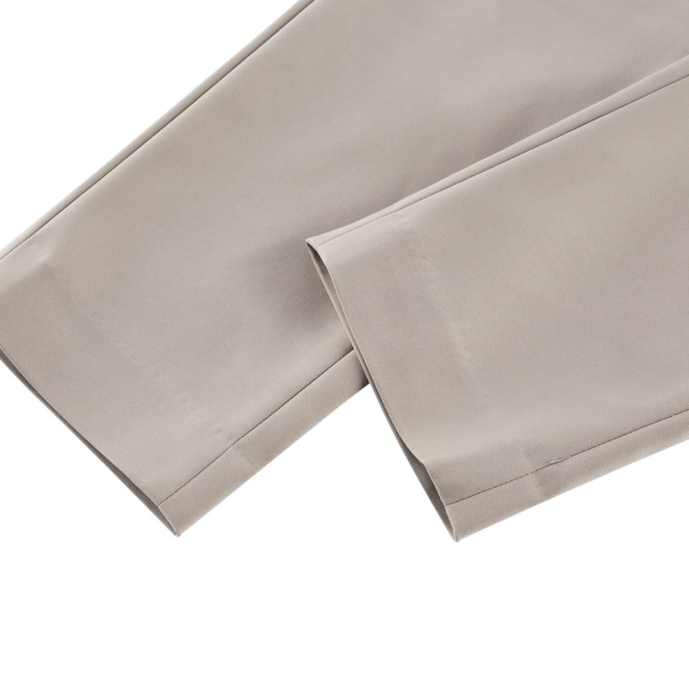 G2000 Cotton Blend Cropped Skinny Pants With Belt
