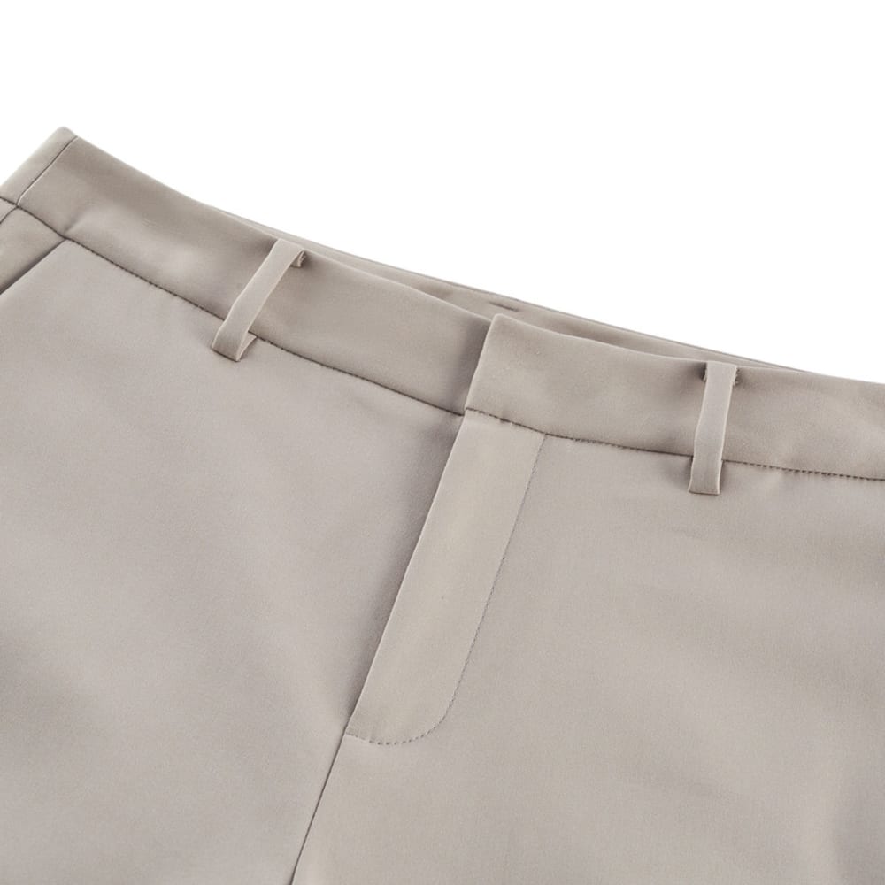 G2000 Cotton Blend Cropped Skinny Pants With Belt