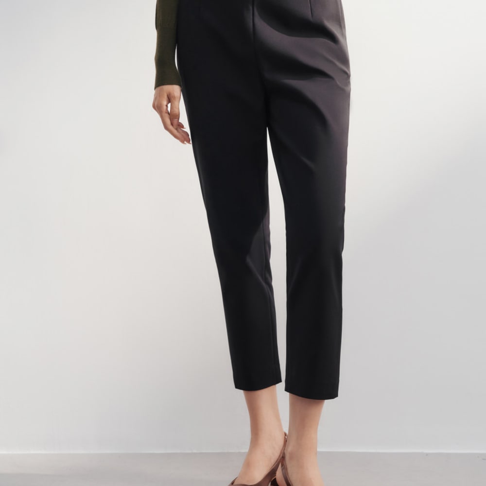G2000 Cotton Blend Double Weave Easy Fit Skinny Pants