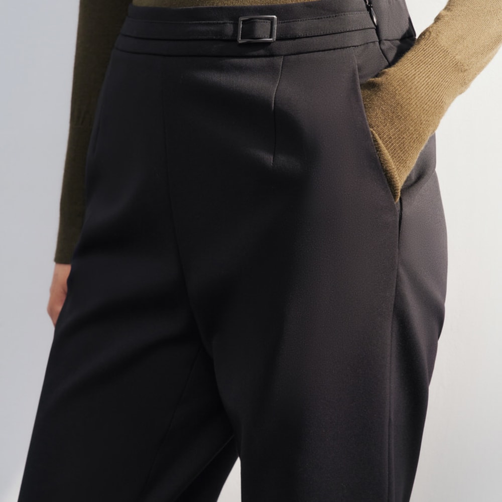 G2000 Cotton Blend Double Weave Easy Fit Skinny Pants