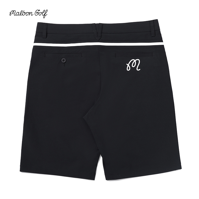 [Korea] MALBON golfkleding, korte broek voor heren, zomermode, sportbroek, elastische vijfpuntsbalbroek