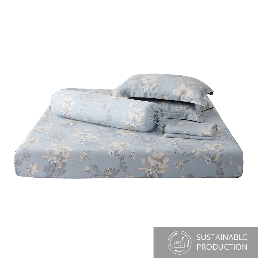 Aussino COOLING TENCEL™ Jewel Pure Luxus-Bettwäsche-Set, 5-teiliges Set