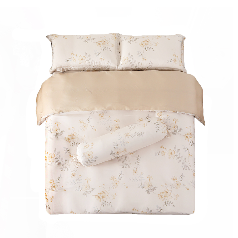 ชุดผ้าปูที่นอน Aussino COOLING TENCEL™ Chantale Pure Luxury - 5 ชิ้น