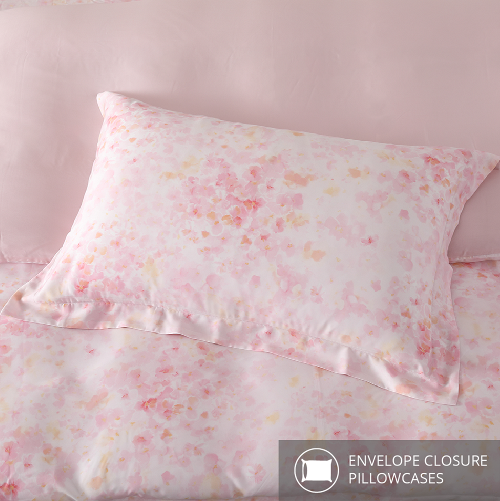 ชุดผ้าปูที่นอน Aussino COOLING TENCEL™ Rosea Pure Luxury - 5 ชิ้น