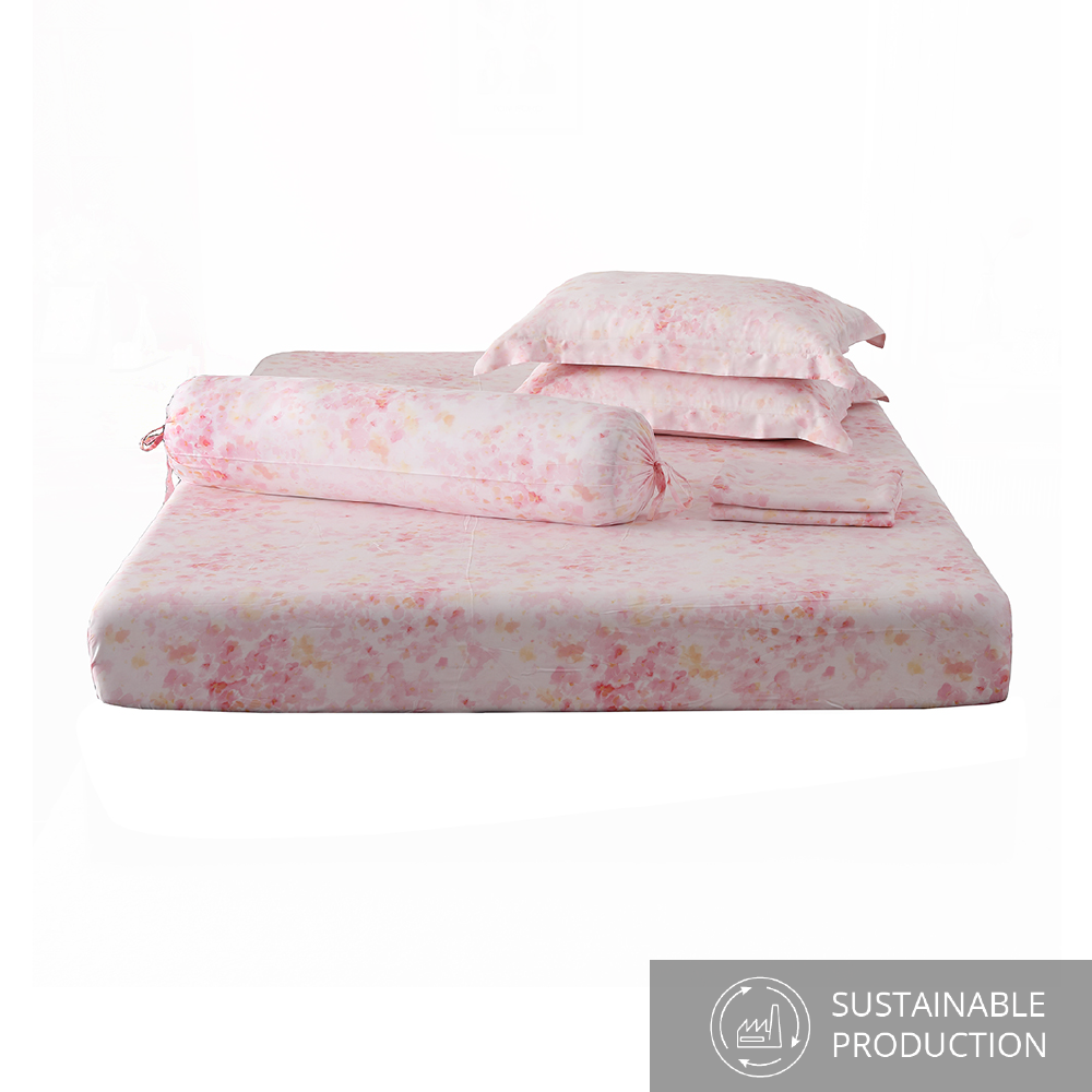 ชุดผ้าปูที่นอน Aussino COOLING TENCEL™ Rosea Pure Luxury - 5 ชิ้น
