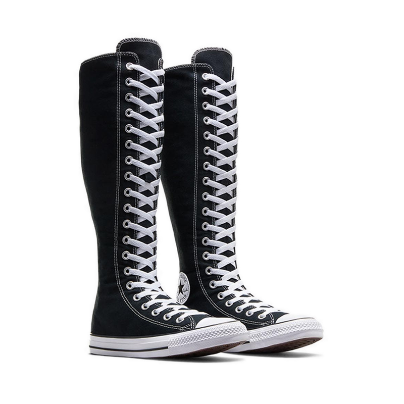 รองเท้าผ้าใบ Converse CTAS XX-HI สำหรับผู้หญิง - สีดำ/สีงาช้างธรรมชาติ/สีขาว