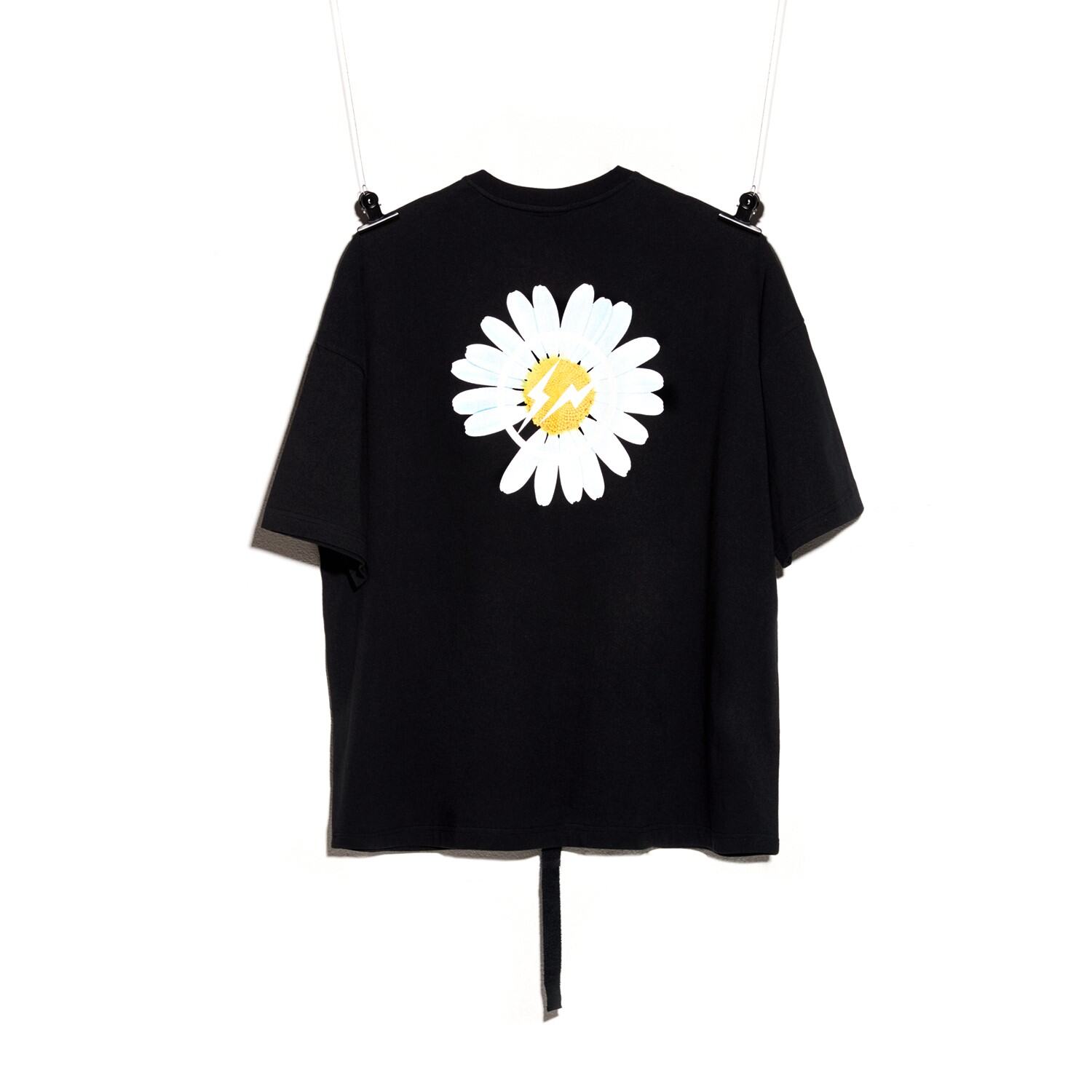 [In Stock] Peaceminusone GD G-Dragon Lightning Joint Name Short Sleeve Fujiwaro Daisy T-shirt Short Sleeve