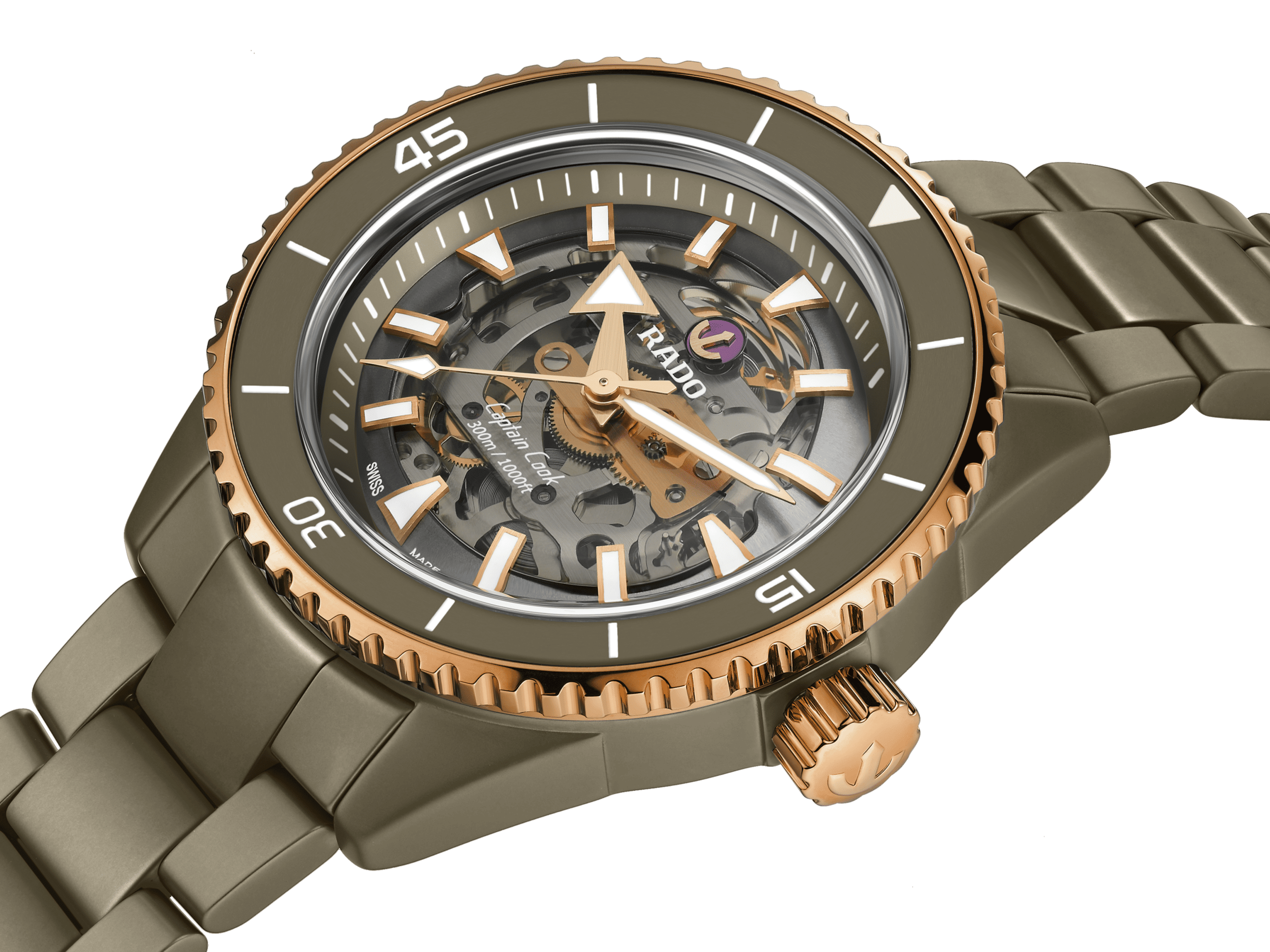 Rado Captain Cook High-Tech Ceramic Skeleton R32150162 · v6