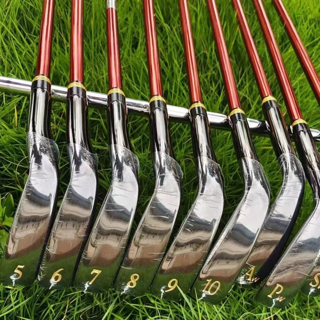 Mruman Majesty Prestigio 9 Golf Clubs Golf Irons Set 5-10 A S P 9 Pcs Clubs Irons S/SR/R Flex Graphite/Steel Shaft and Headcover · v17