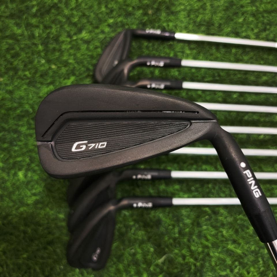 PING G710 Golf Clubs Golf Irons 4-9/PW/UW/SW Clubs Irons S/SR/R Flex Graphite/Steel Shaft and Headcover A Set 9PCS