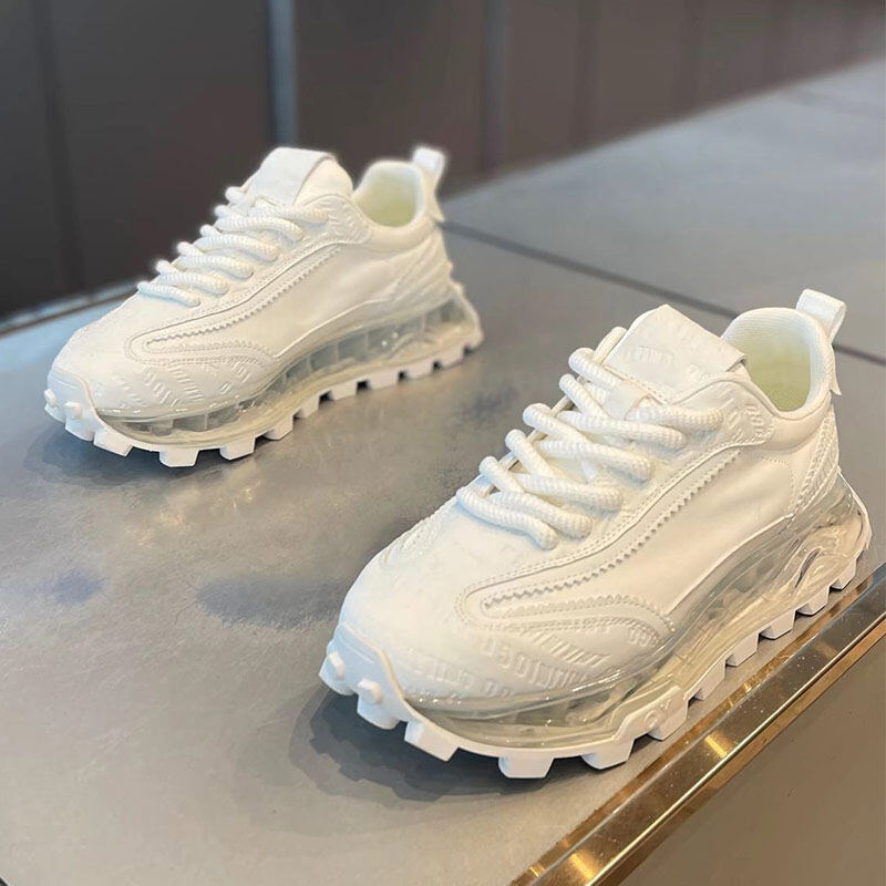 Design Style Men's Sporty Casual Shoes Thick Bottom Breathable Comfortable New Arrival Dad Sneakers from China Summer 2024 · v7