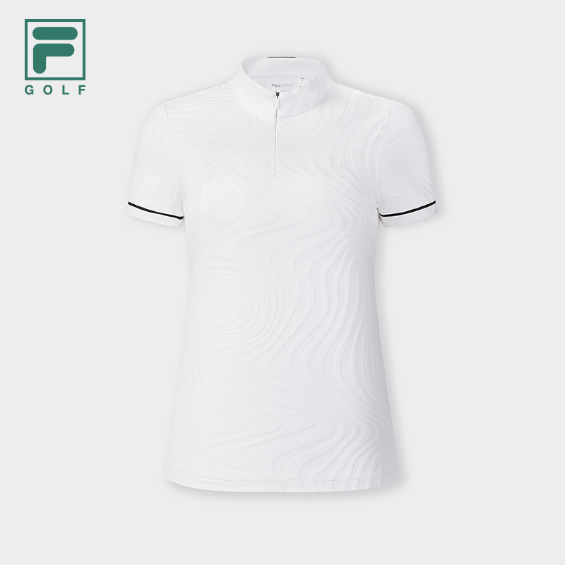 FILA CORE ATHLETICS GOLF MODERN FUSHION Women Short Sleeves T-Shirt (Black / White)