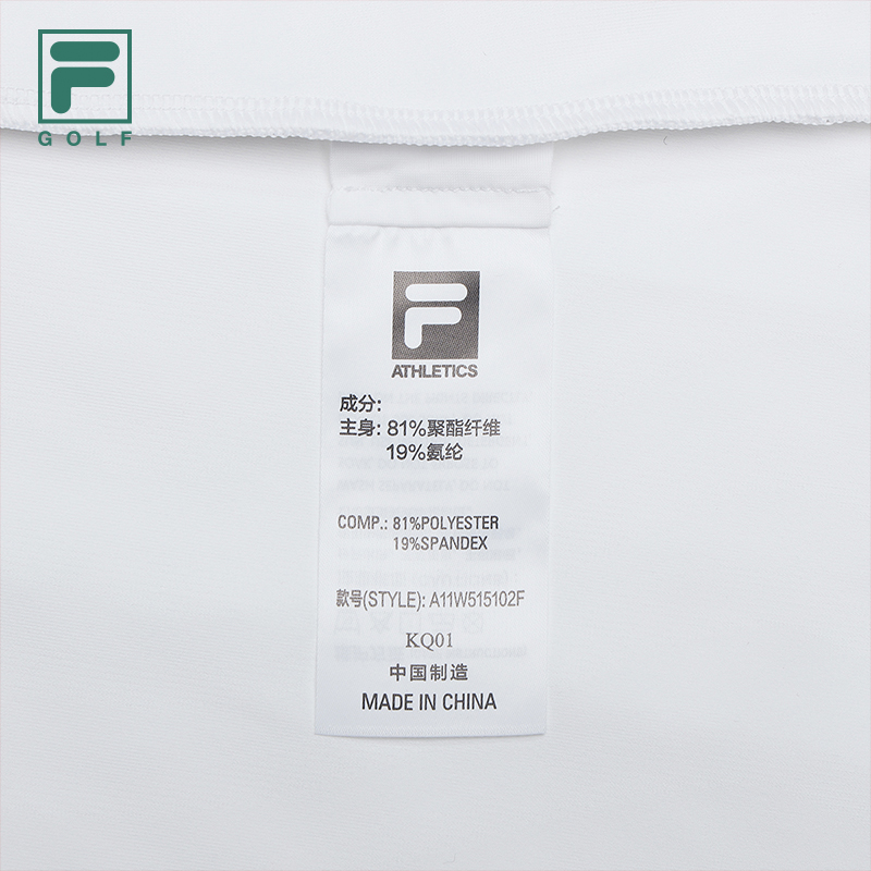 FILA CORE ATHLETICS GOLF MODERN FUSHION Women Short Sleeves T-Shirt (Black / White)