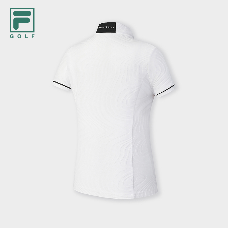 FILA CORE ATHLETICS GOLF MODERN FUSHION Women Short Sleeves T-Shirt (Black / White)