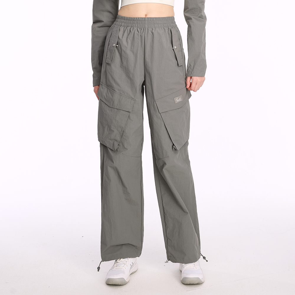 Ohsunny Cargo Pants Multi Pockets Women's Sunscreen High Waisted Wide Leg Casual Trousers Hiphop Street Tide UPF50+ · v2