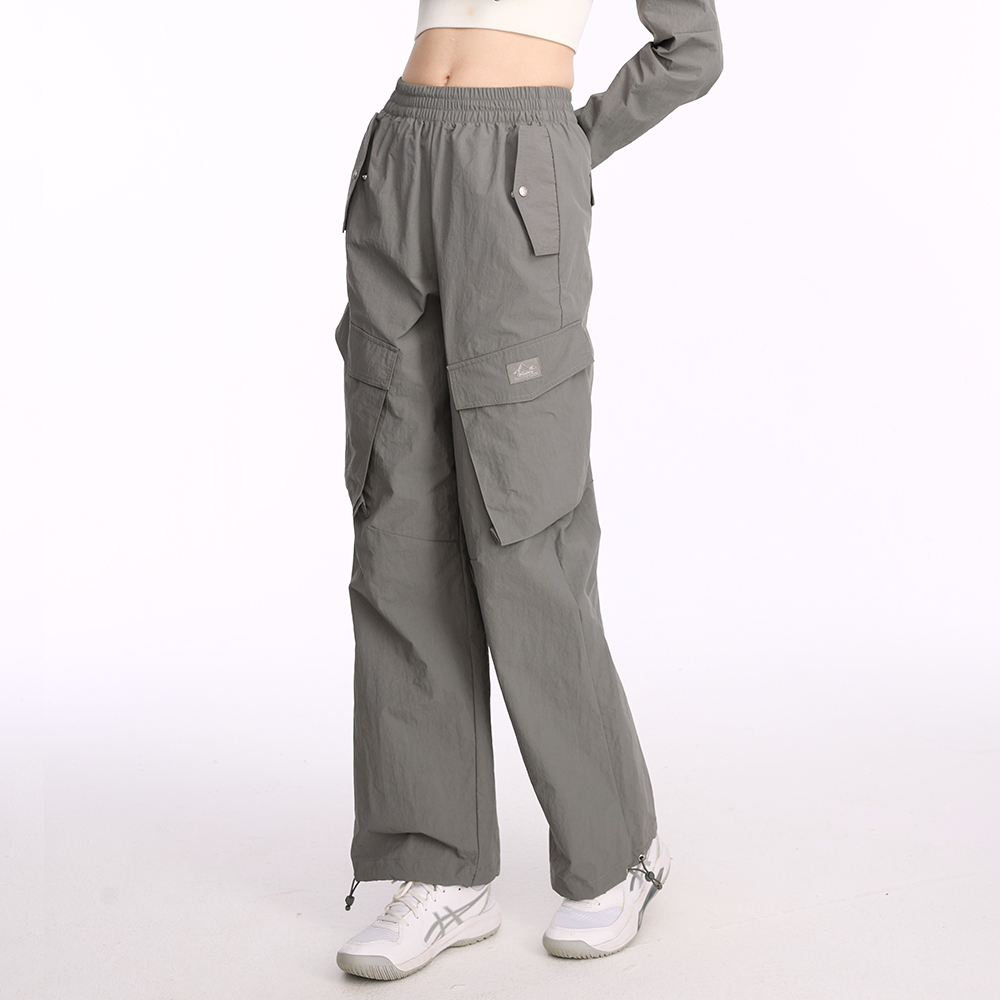 Ohsunny Cargo Pants Multi Pockets Women's Sunscreen High Waisted Wide Leg Casual Trousers Hiphop Street Tide UPF50+ · v2
