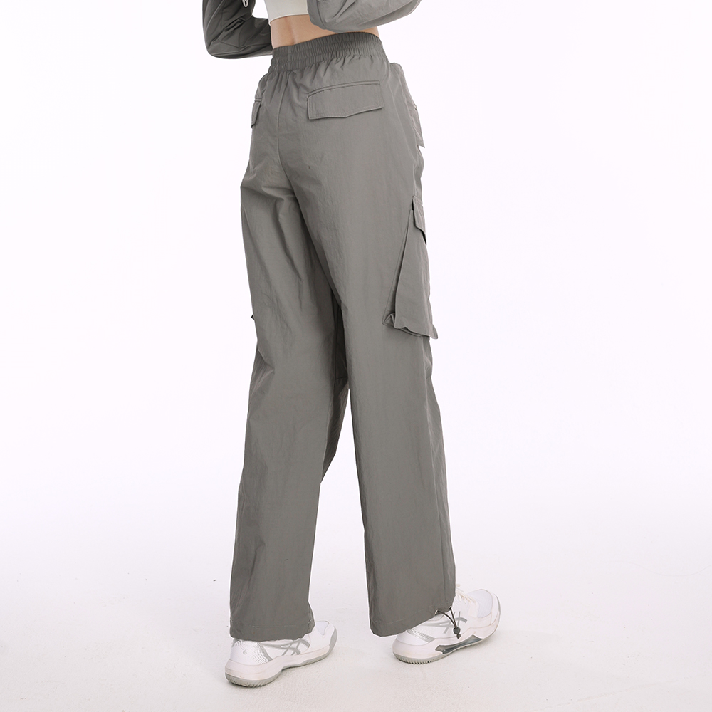 Ohsunny Cargo Pants Multi Pockets Women's Sunscreen High Waisted Wide Leg Casual Trousers Hiphop Street Tide UPF50+ · v2
