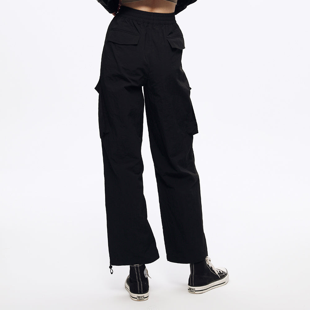Ohsunny Cargo Pants Multi Pockets Women's Sunscreen High Waisted Wide Leg Casual Trousers Hiphop Street Tide UPF50+ · v2