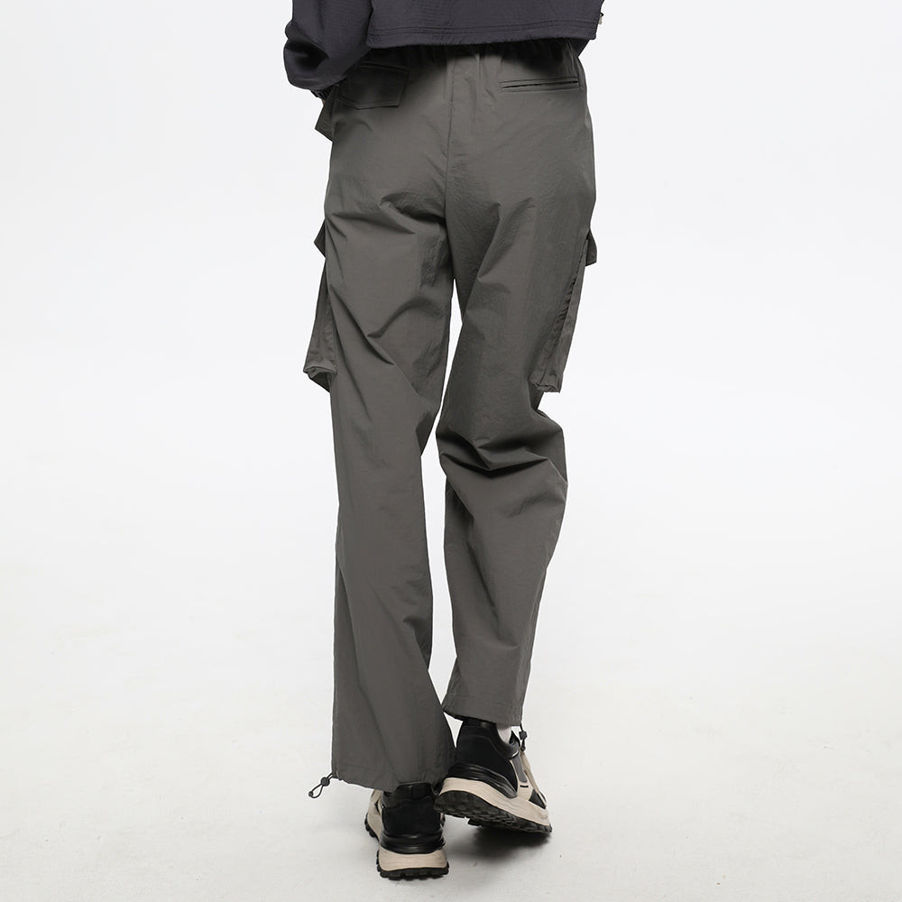 Ohsunny Cargo Pants Multi Pockets Women's Sunscreen High Waisted Wide Leg Casual Trousers Hiphop Street Tide UPF50+ · v2
