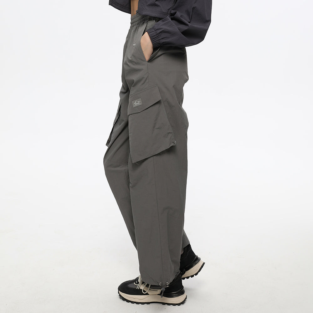 Ohsunny Cargo Pants Multi Pockets Women's Sunscreen High Waisted Wide Leg Casual Trousers Hiphop Street Tide UPF50+ · v2