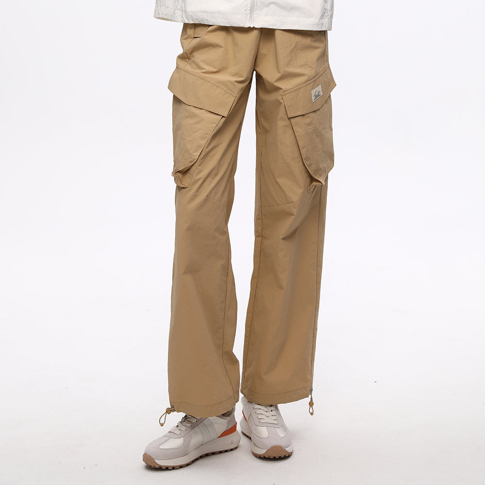 Ohsunny Cargo Pants Multi Pockets Women's Sunscreen High Waisted Wide Leg Casual Trousers Hiphop Street Tide UPF50+ · v2