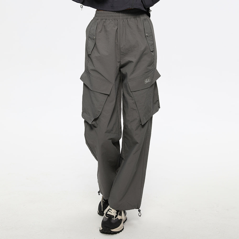 Ohsunny Cargo Pants Multi Pockets Women's Sunscreen High Waisted Wide Leg Casual Trousers Hiphop Street Tide UPF50+ · v2