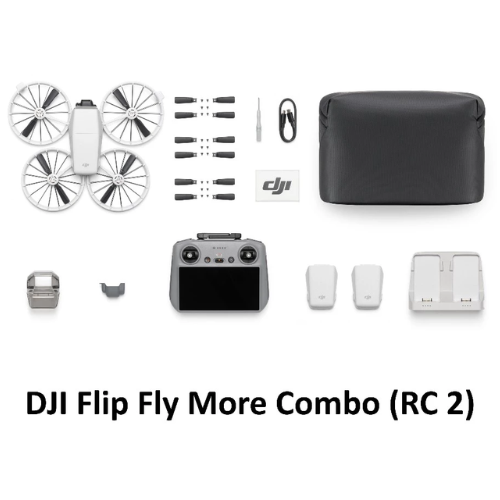 طائرة بدون طيار DJI Flip Camera 4K Video 6 أوضاع تصوير أقل من 249 جرامًا تتبع الذكاء الاصطناعي واقي مروحة قابل للطي