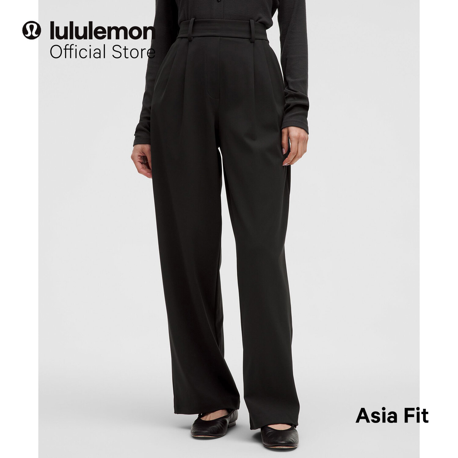 Pantalón Lululemon Daydrift™ de talle alto para mujer, ajuste asiático