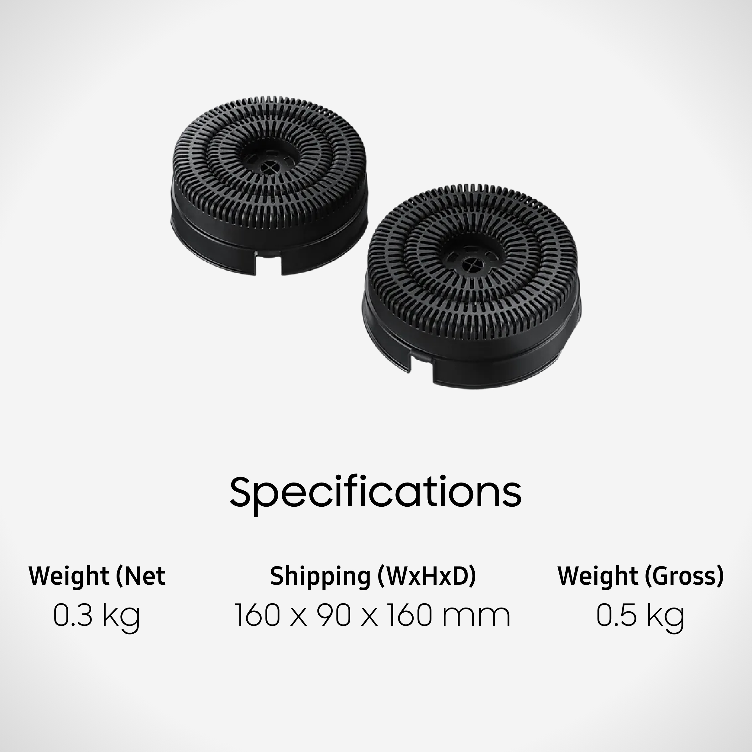 Filtro telescopico per cappuccio Samsung MA-CF102