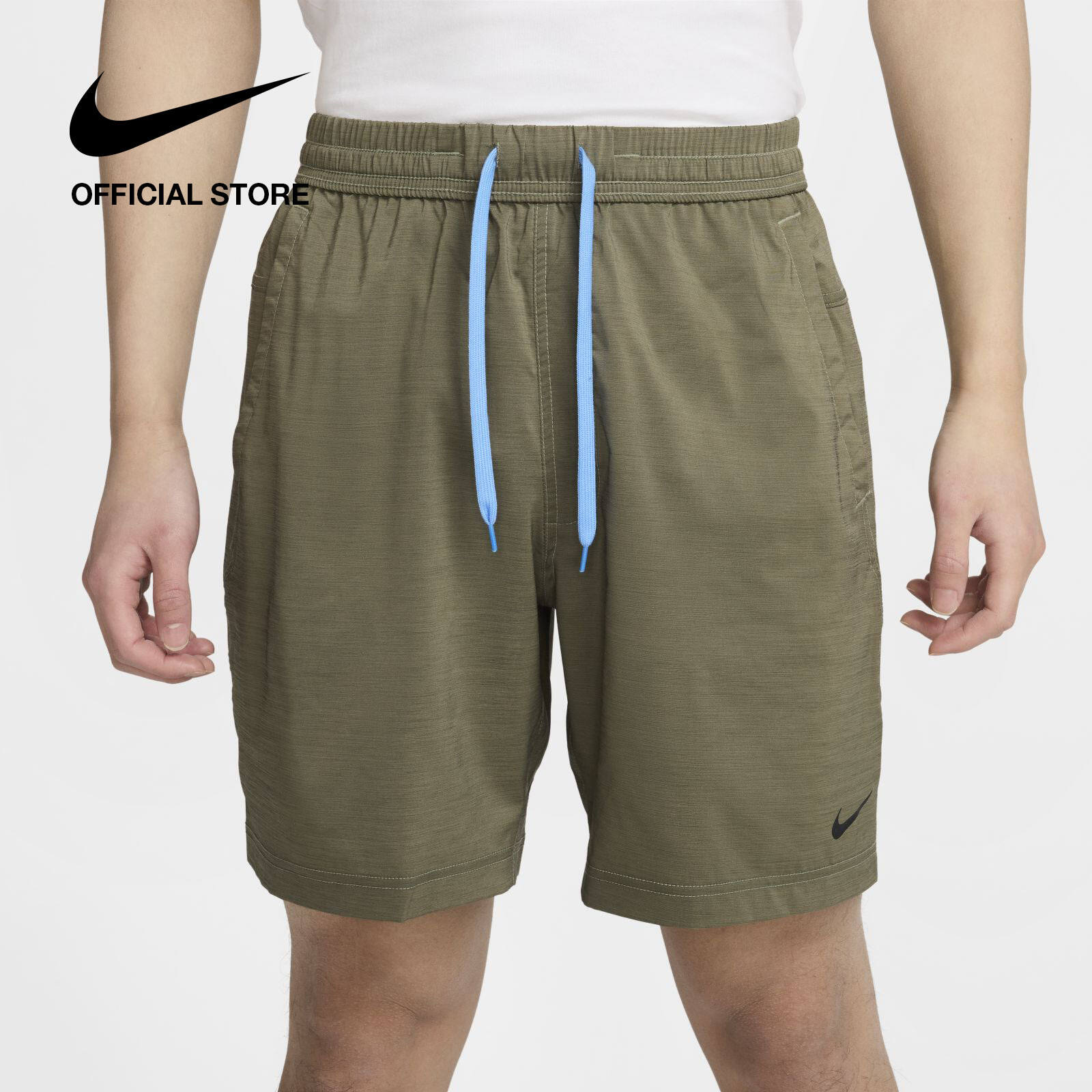 Nike Dri-Fit Men's Form 18cm (approx.) Unlined Versatile Shorts - Medium Olive · v3