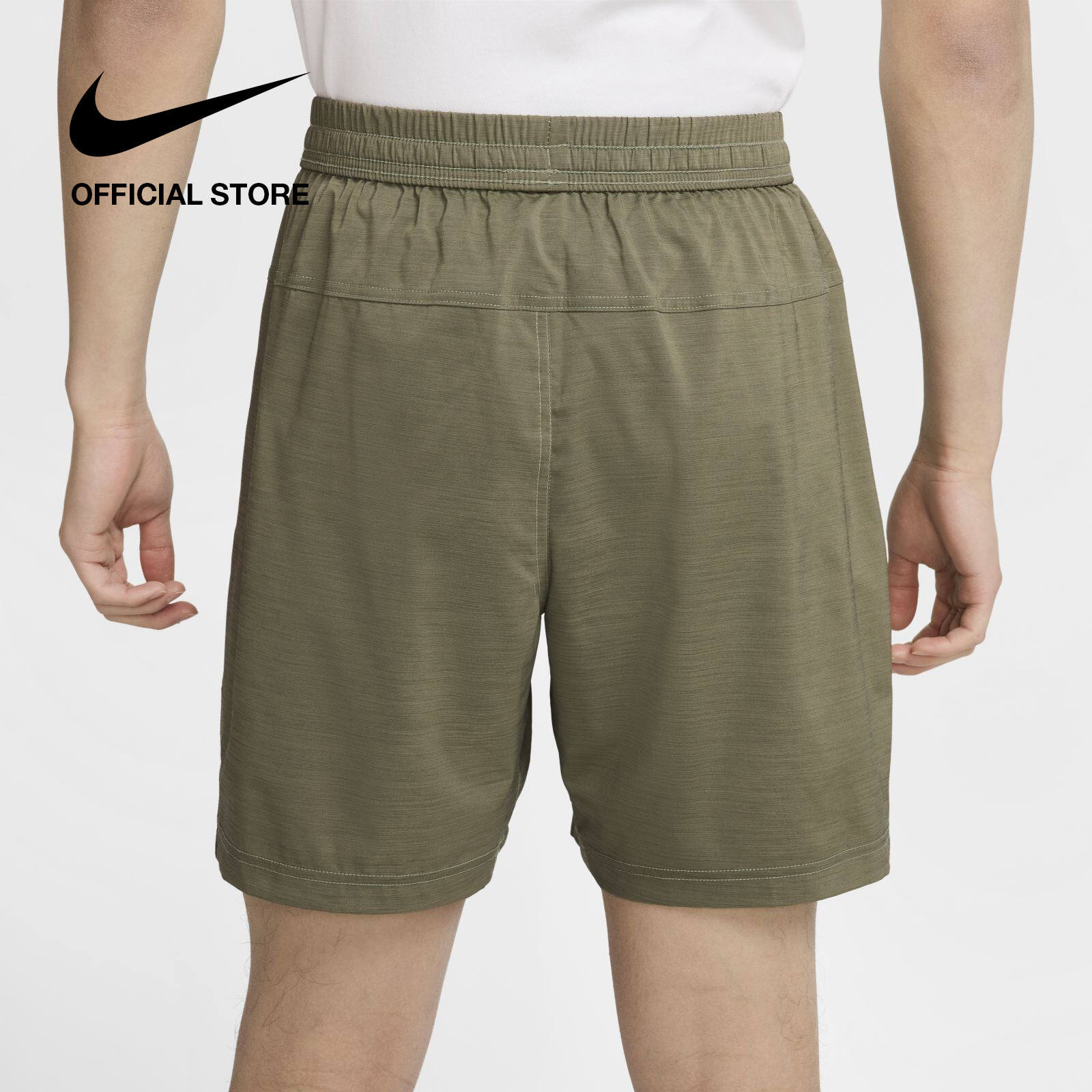 Nike Dri-Fit Men's Form 18cm (approx.) Unlined Versatile Shorts - Medium Olive · v3
