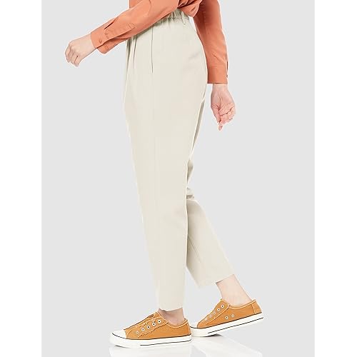 MIZUNO Women's Wool-Touch Tapered Pants B2MF1745 Birch White