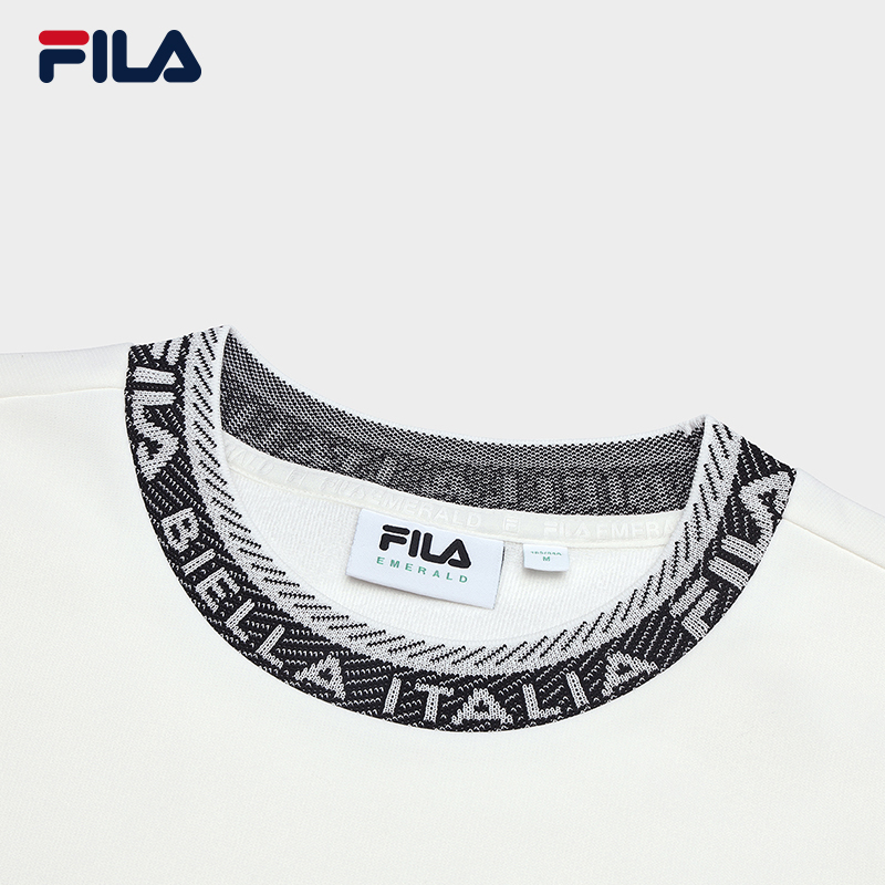 FILA CORE LIFESTYLE EMERALD FANCY BRERA Women Short Sleeve T-shirt (White)