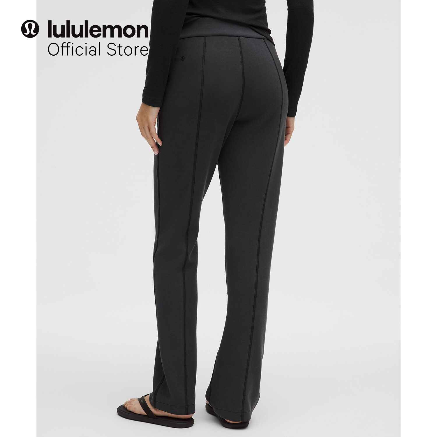 กางเกงขายาวทรงตรงเอวสูง Softstreme™ สำหรับผู้หญิงจาก lululemon - ขนาดปกติ