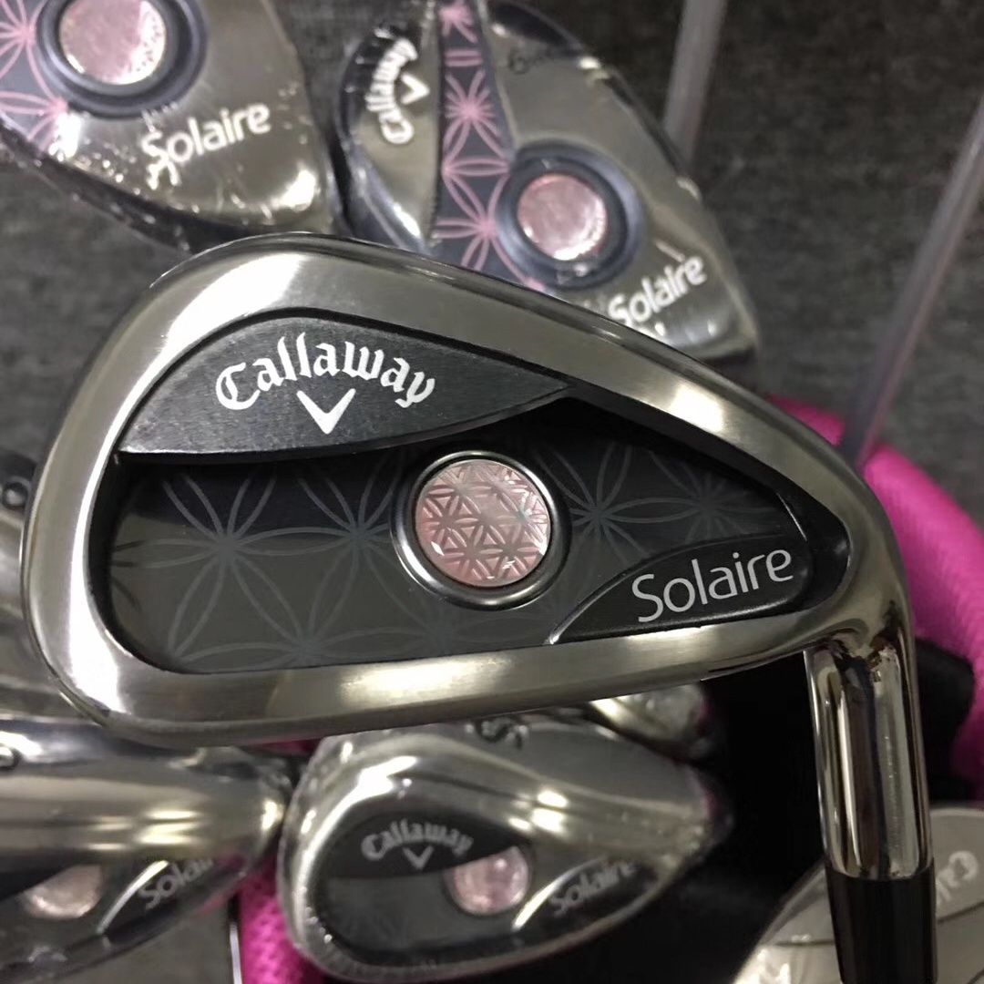 Callaway Solaire New Golf Club Set for Women Driver+3FW+5FW+Hybrid+Putter+Irons Golf Club Set Complete Set with Bag for Beginner · v19