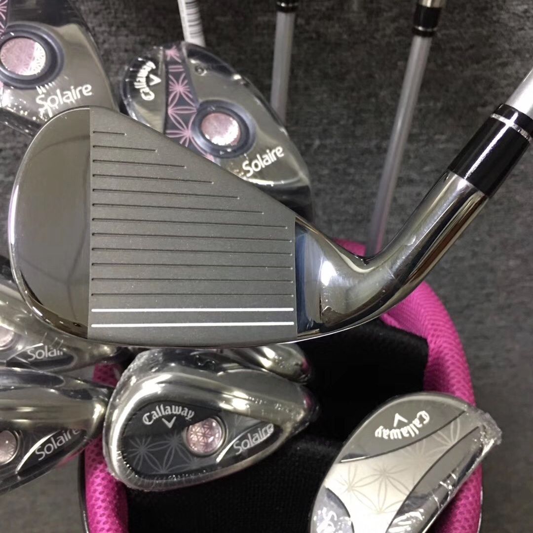 Callaway Solaire New Golf Club Set for Women Driver+3FW+5FW+Hybrid+Putter+Irons Golf Club Set Complete Set with Bag for Beginner · v19