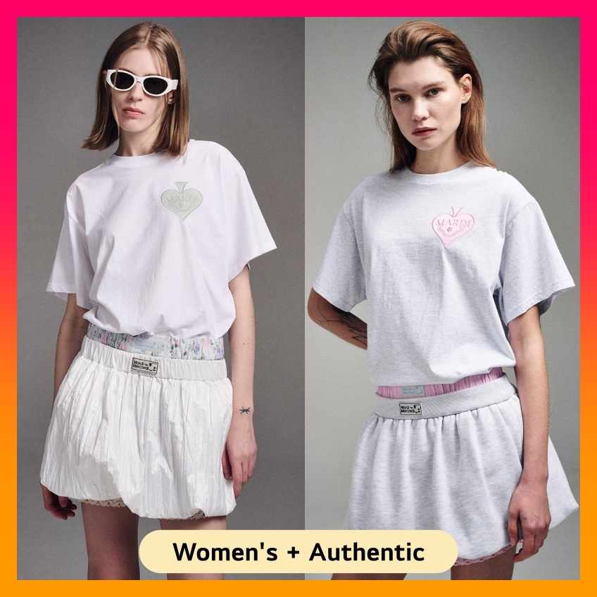 MARDI MERCREDI SATIN SPADE T SHIRT