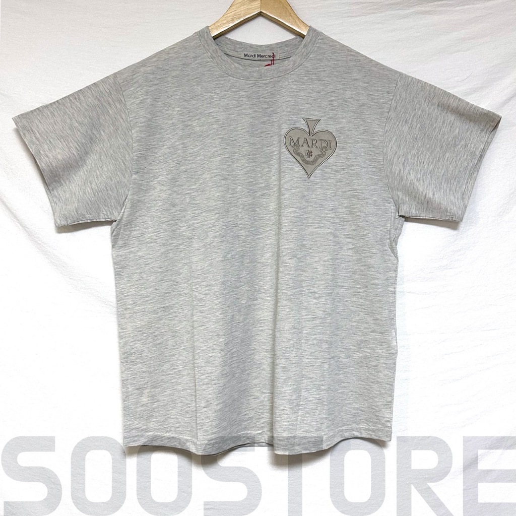 MARDI MERCREDI SATIN SPADE T SHIRT