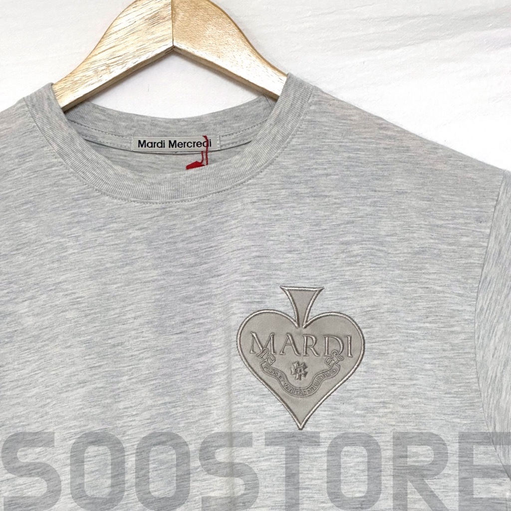 MARDI MERCREDI SATIN SPADE T SHIRT