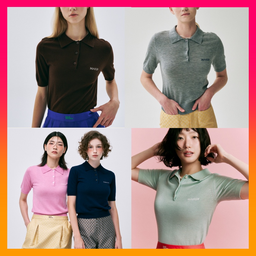 MARDI MERCREDI KNIT SLIMFIT SHIRT PIQUET (2025New)