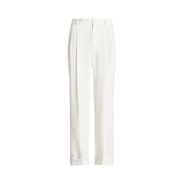 Polo Ralph Lauren Women Pleated Straight-Leg Pant