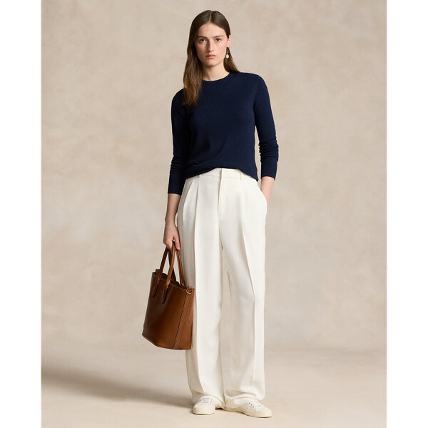 Polo Ralph Lauren Women Pleated Straight-Leg Pant