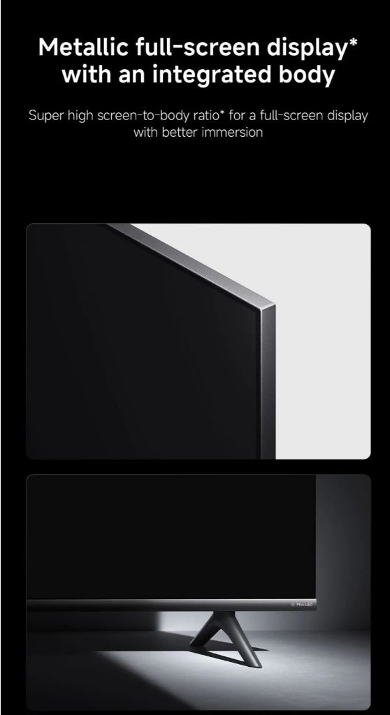 【New Launch】Xiaomi TV S Mini LED Series 2025 | 55"|65"|75"| QD-Mini Led | 4K 120Hz | Google TV · v5